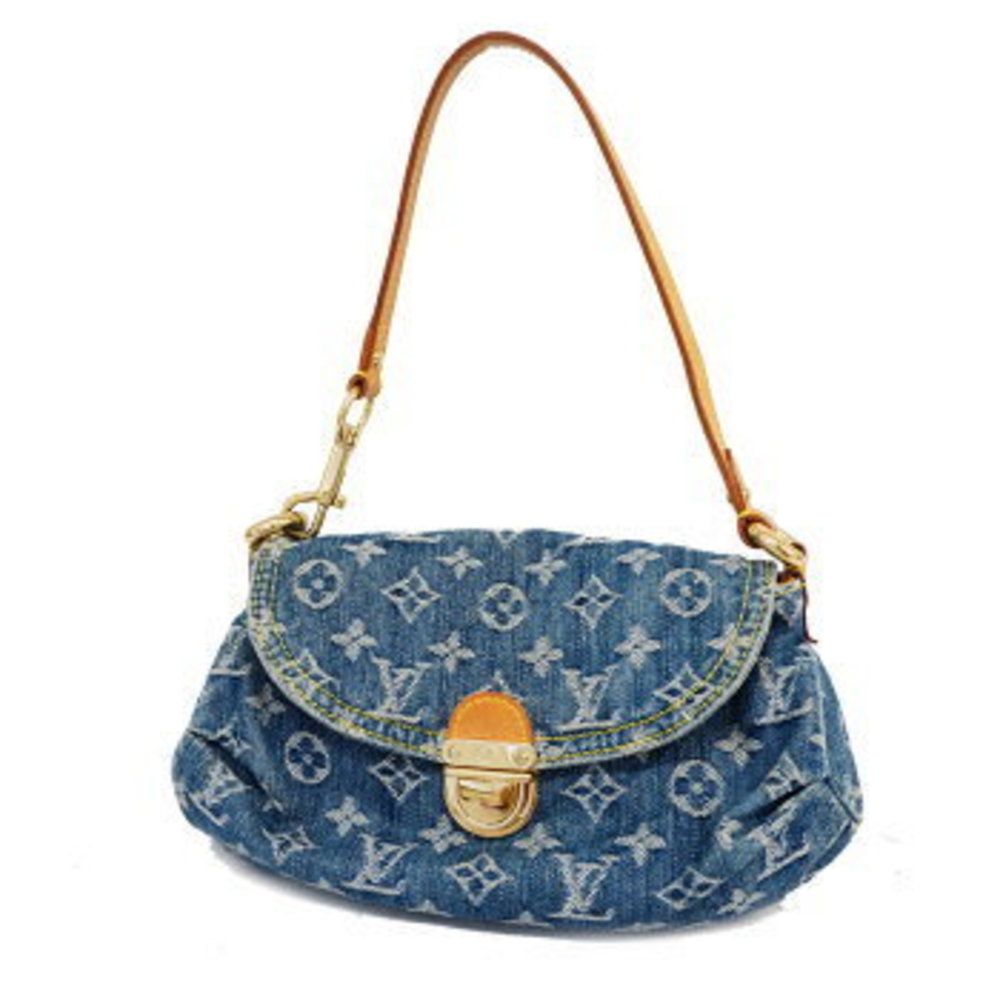 Louis Vuitton Monogram Denim Mini Pleaty Handbag